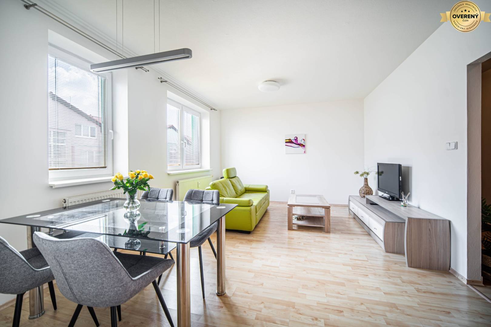 3-izbový byt prenájom Bratislava Vajnory - obývačka