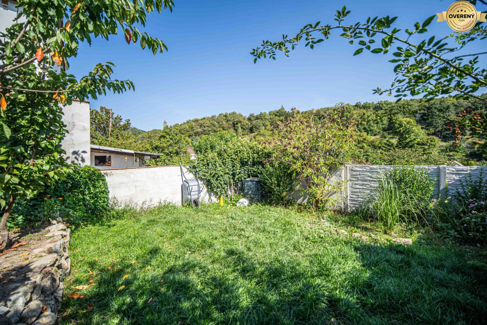 Rodinný dom na predaj Svätý Jur - záhrada