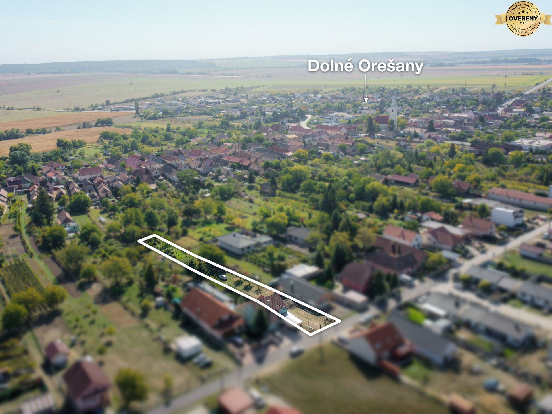 Stavebný pozemok na predaj - Dolné Orešany